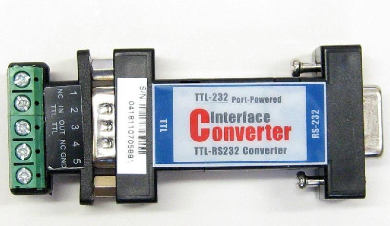 CONVERTER, RS-232 TIL 3,3V TTL - TTL-232-33P - TTL-232-33P - Warranty: 24M