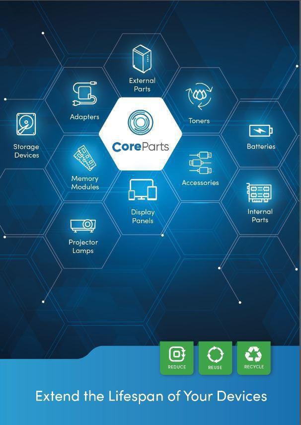 CoreParts CAT- -Q1-20-NL ricambio per cellulare (Brand Folder - NL Product - category presentation Q1 2020 - CoreParts Product