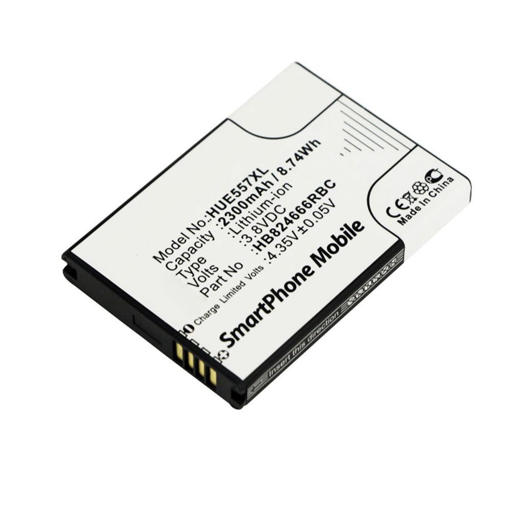 CoreParts MOBX-HU-BAT0036 ricambio per cellulare Batteria Nero, Grigio (Battery 8.7Wh, Li-ion, 3.7V - 2300mAh for Huawei Mobile