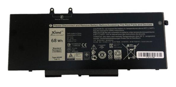 DELL W8GMW ricambio per laptop Batteria (Battery PRI 51WHR 3C LITH SMP - Warranty: 3M)