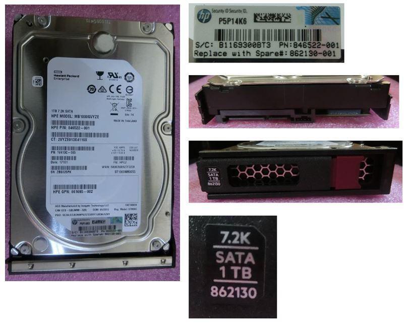 SPS-DRV HDD 1TB 6G 7.2K LFF SATA MDL LP