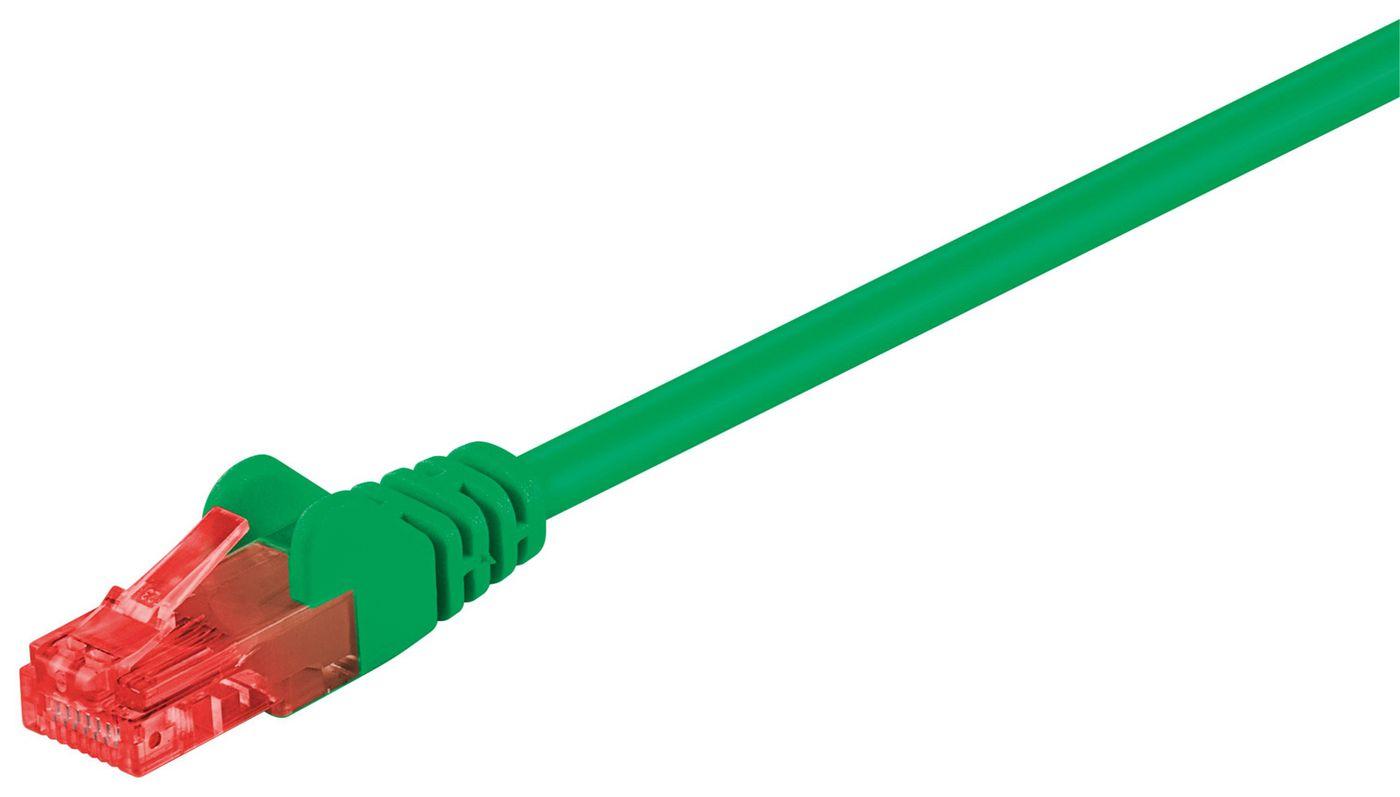 Microconnect B-UTP60025G cavo di rete Verde 0,25 m Cat6 U/UTP [UTP] (U/UTP CAT6 0.25M Green PVC - Unshielded Network Cable, - P