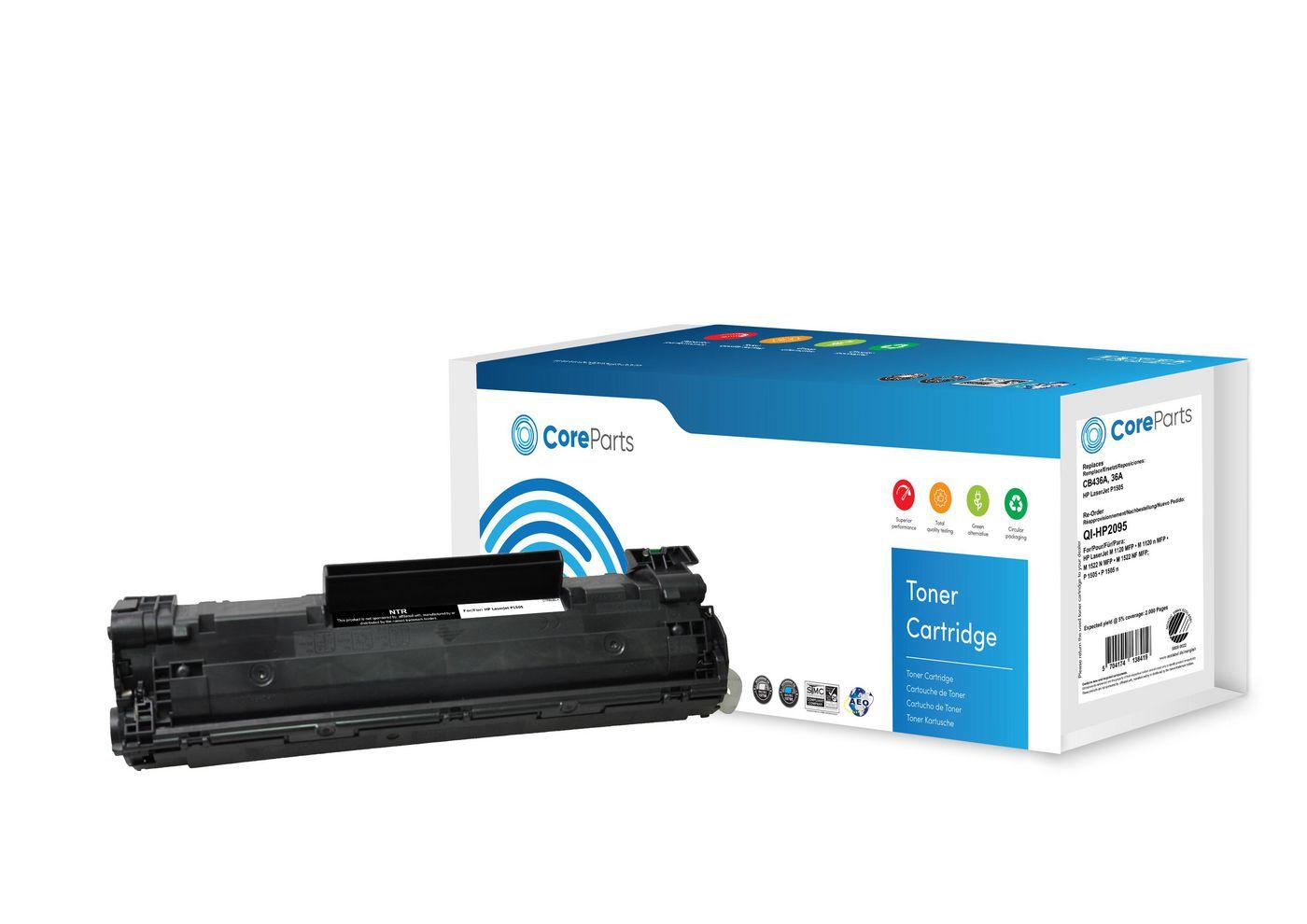 Toner nero CB436A