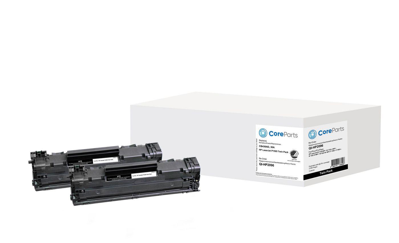 Toner nero CB436AD