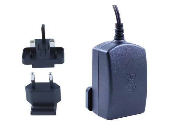 Pi 3 MicroUSB Charger [2.5A] - black - Warranty: 12M