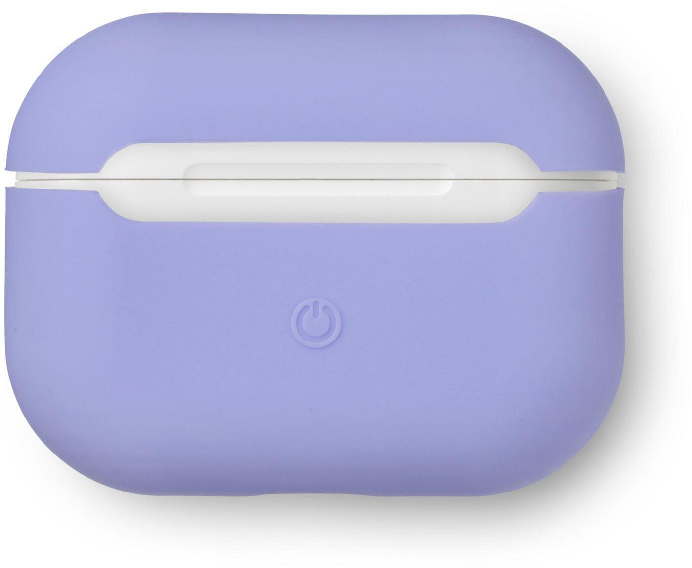 eSTUFF AirPods Pro Silicone Case Custodia (Cover for AirPods Pro Silicone Cover - Color: Pale Purple - Warranty: 24M)