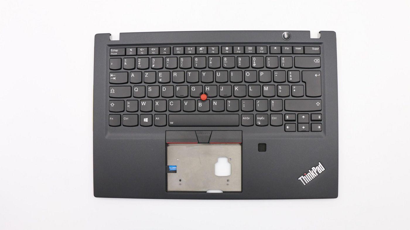 C-Cover French w/ Backlit KBD - and FPR, Black - Warranty: 6M