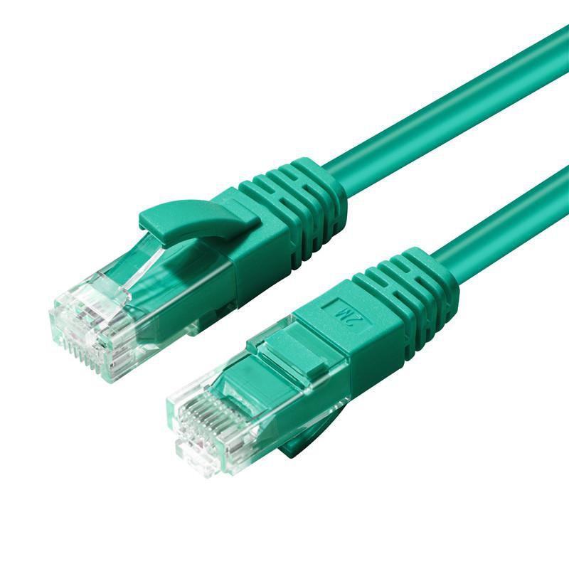 Microconnect MC-UTP6A05G cavo di rete Verde 5 m Cat6a U/UTP [UTP] (CAT6A UTP 5m Green LSZH - Undshielded Network Cable, - LSZH,