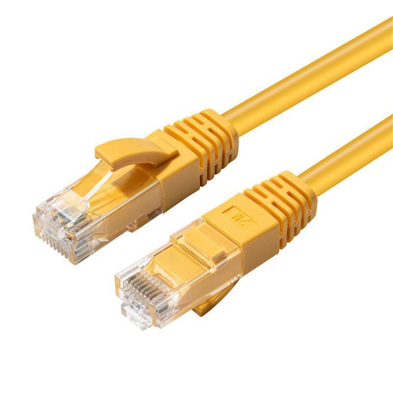 Microconnect MC-UTP6A01Y cavo di rete Giallo 1 m Cat6a U/UTP [UTP] (CAT6A UTP 1m Yellow LSZH - Undshielded Network Cable, - LSZ