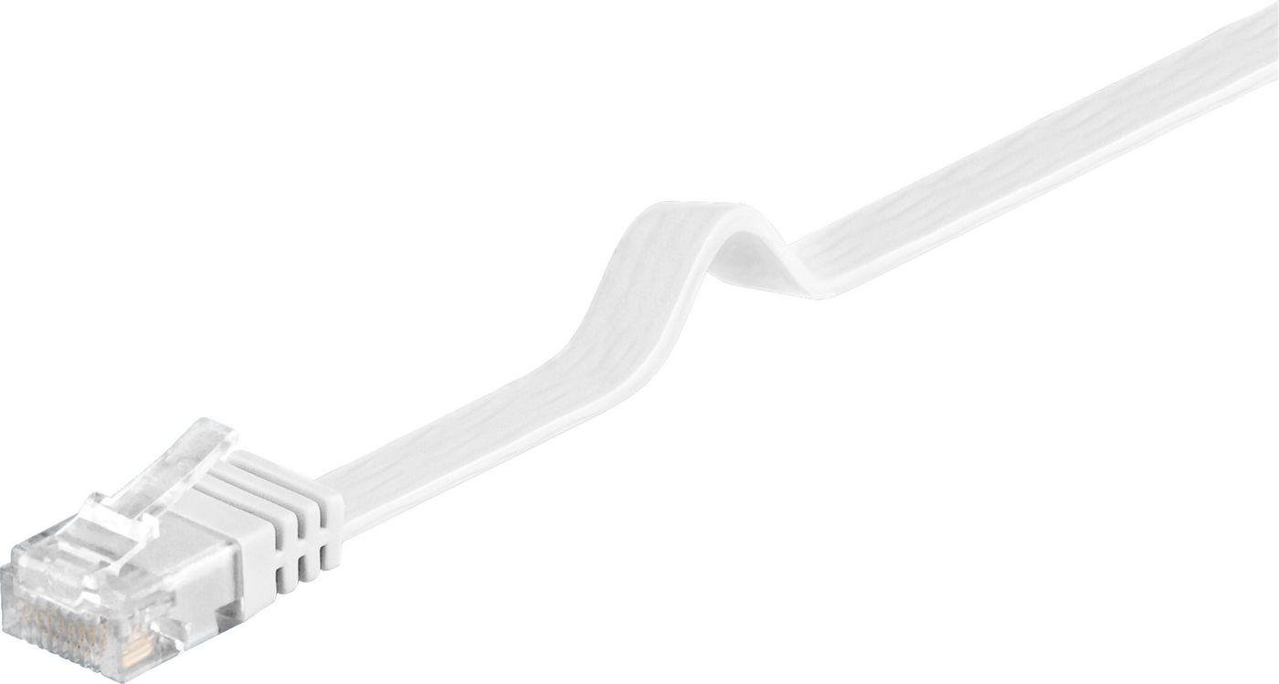 Microconnect V-UTP602W-FLAT-LSZH cavo di rete Bianco 2 m Cat6 U/UTP [UTP] (U/UTP CAT6 2M White Flat - Undshielded Network Cable