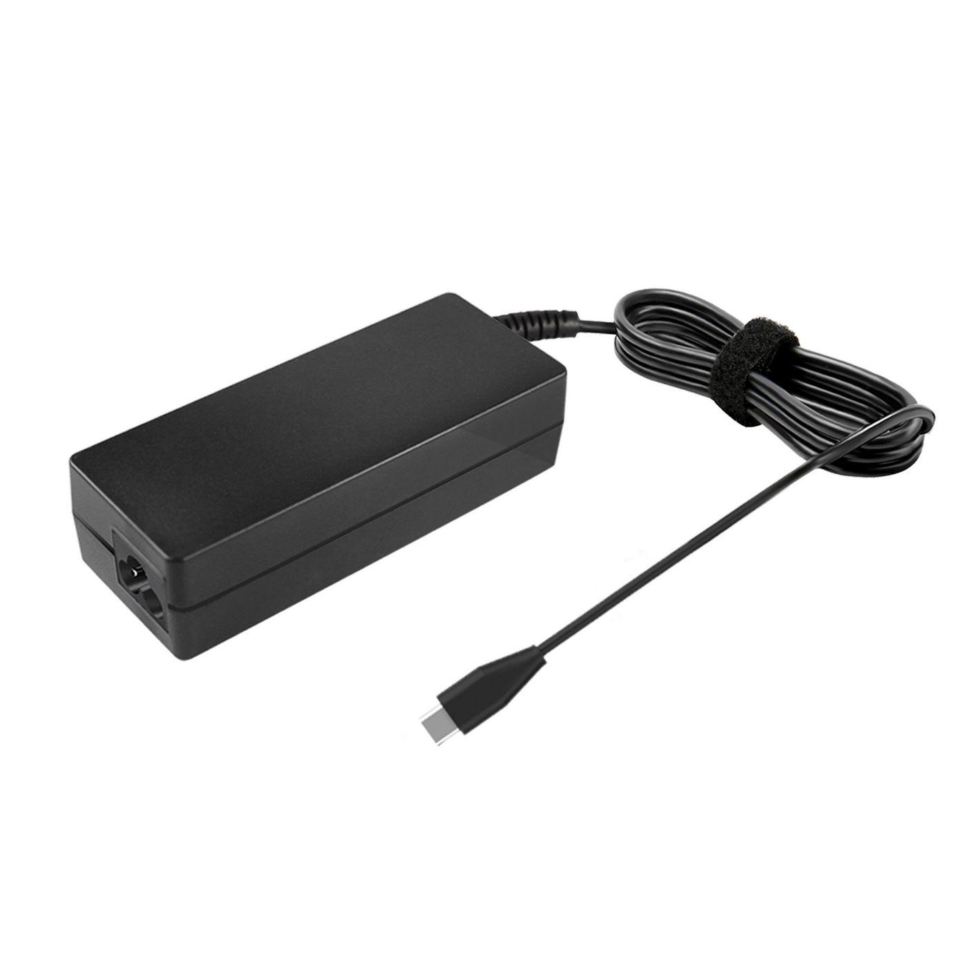 CoreParts MBXUSBC-AC0013 adattatore e invertitore Interno 100 W Nero (USB-C Power Adapter - 100W 5-20V 3-5A, PD3.0 - Including