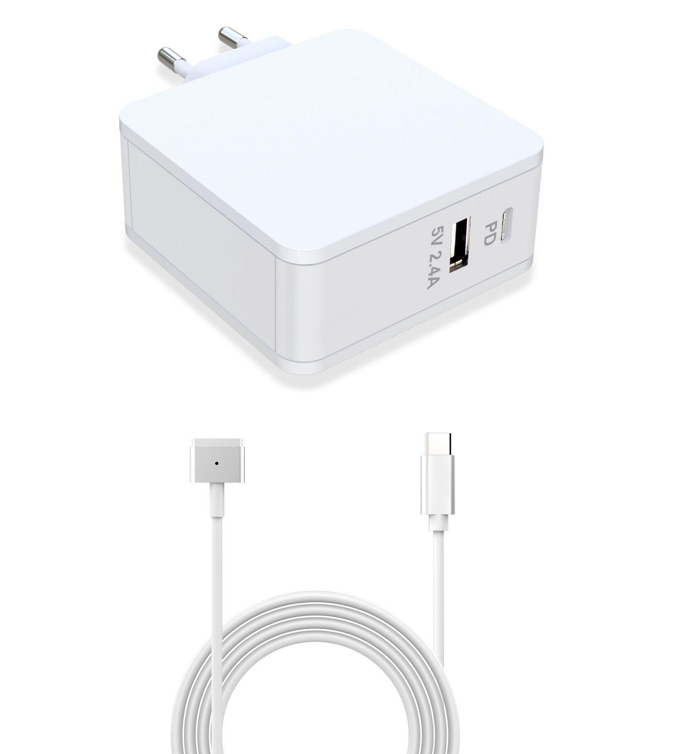 CoreParts MBXAP-AC0021 adattatore e invertitore Interno 45 W Bianco (Power Adapter for MacBook - 45W 14.8V 3A Plug: Magsafe 2 -