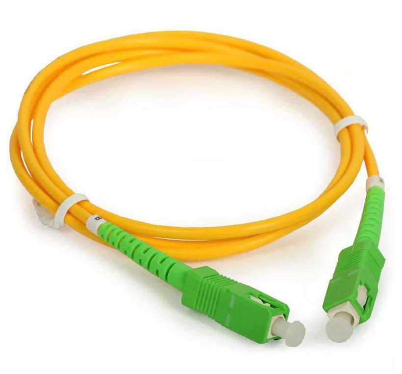 Microconnect FIB884015 cavo InfiniBand e in fibra ottica 15 m SC Giallo (Fiber Patch Cable - - SC/APC-SC/APC 15m OS2 Simplex -