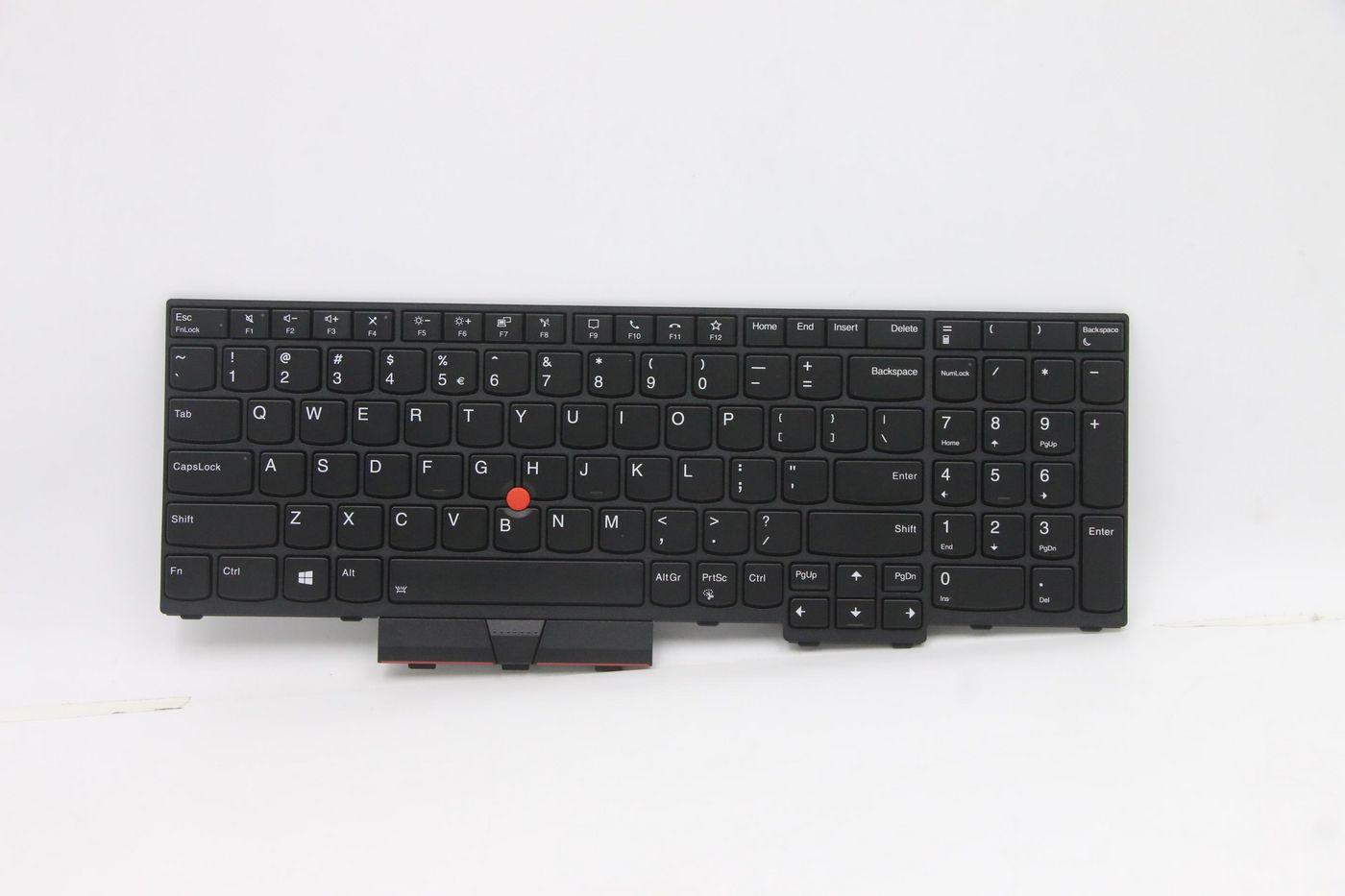 Lenovo 5N20Z74810 ricambio per laptop Tastiera (FRU CS20 P Keyboard Num BL - [Chicony] US English Euro - 5N20Z74810, Keyboard,