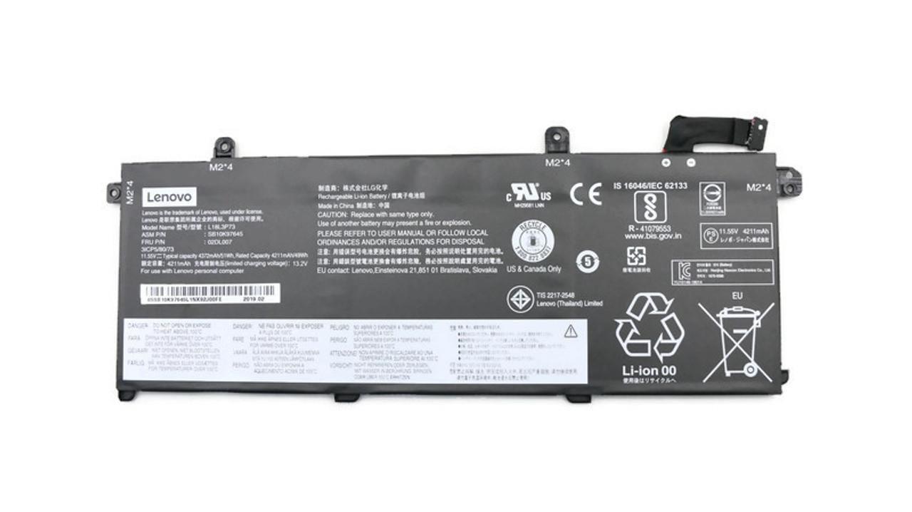 Lenovo Battery 3cell, 50Wh, LiIon, SMP