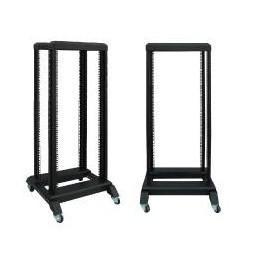 Lanview LVR246010 rack 27U Rack indipendenti Nero (Flatpack 19 Open frame rack - 27U H1444 x W600 x D600 mm - Warranty: 300M)