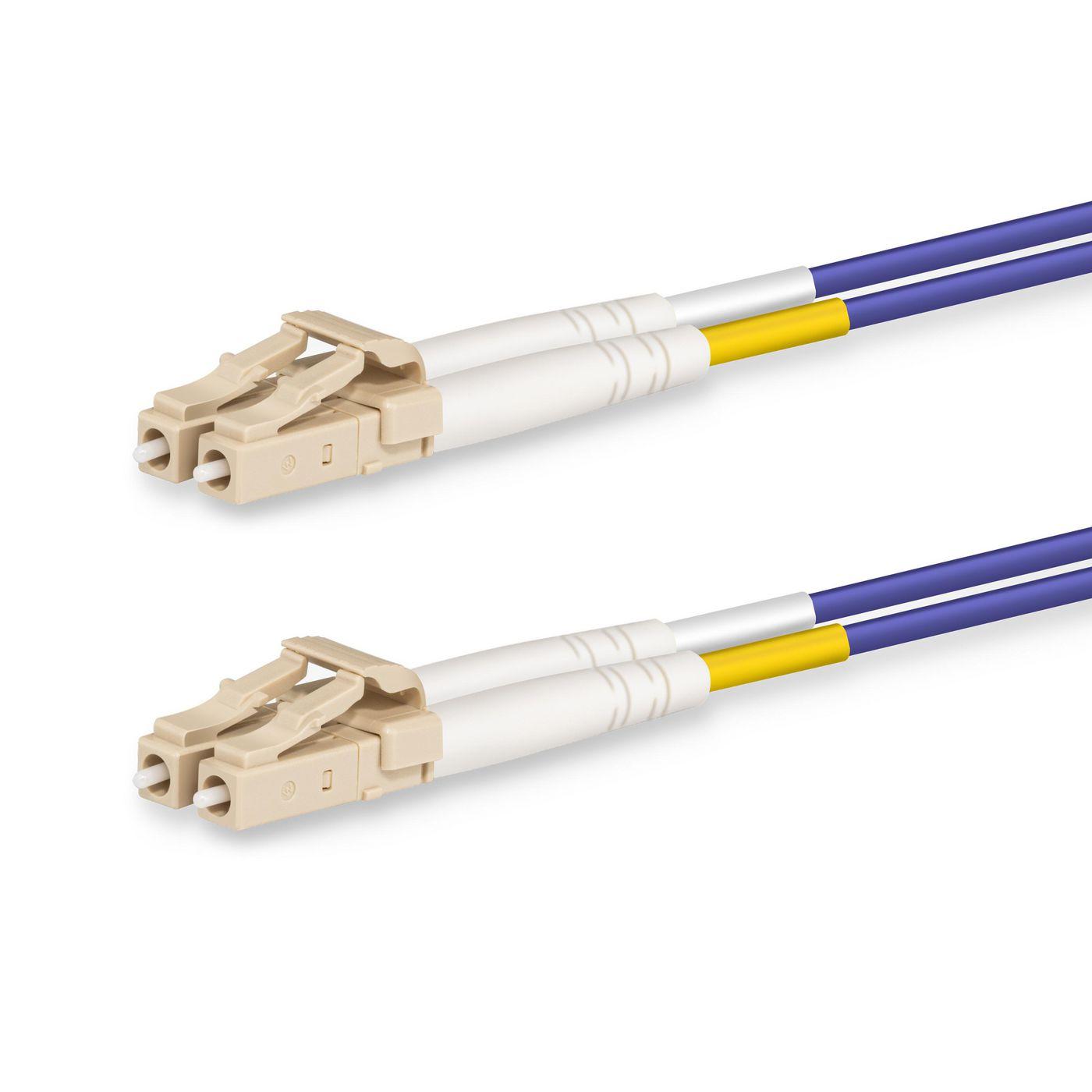 Lanview LVO231811 cavo a fibre ottiche 2 m 2x LC OM4 Porpora (LC-LC Multi mode fibre cable - dublex OM4 50/125 LSZH 2m - Warran