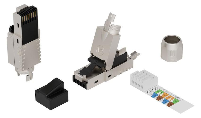 Lanview LVN125417 cavo di collegamento RJ45 Zinco (RJ45 FTP plug Cat6a for - AWG22-23 solid/stranded - conductor - Warranty: 30