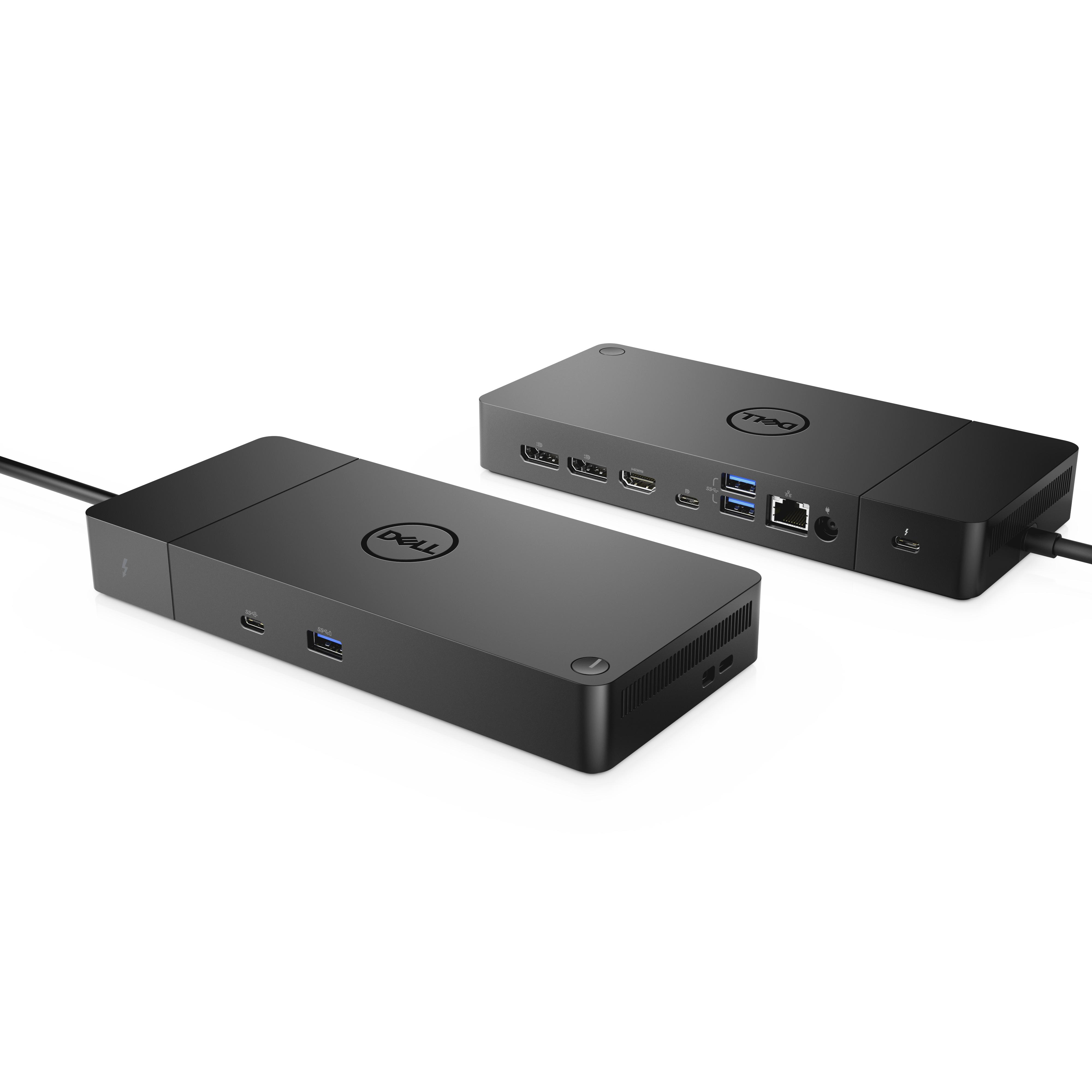 DELL WD19TBS-180W Cablato USB 3.2 Gen 2 (3.1 Gen 2) Type-C Nero