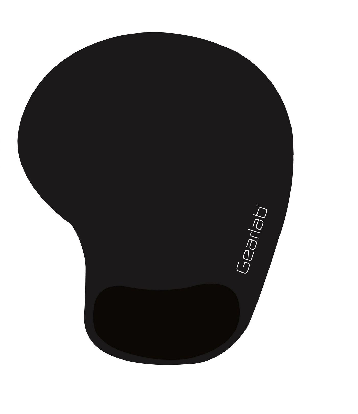 eSTUFF GLB215002 tappetino per mouse Nero (Mouse Pad Ergonomic Gel Wrist - Rest 19x23cm Ergonomic Mouse - Pad, Silicone Gel Wri