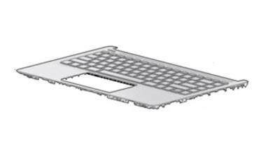 HP L24820-031 ricambio per laptop Base dell'alloggiamento + tastiera