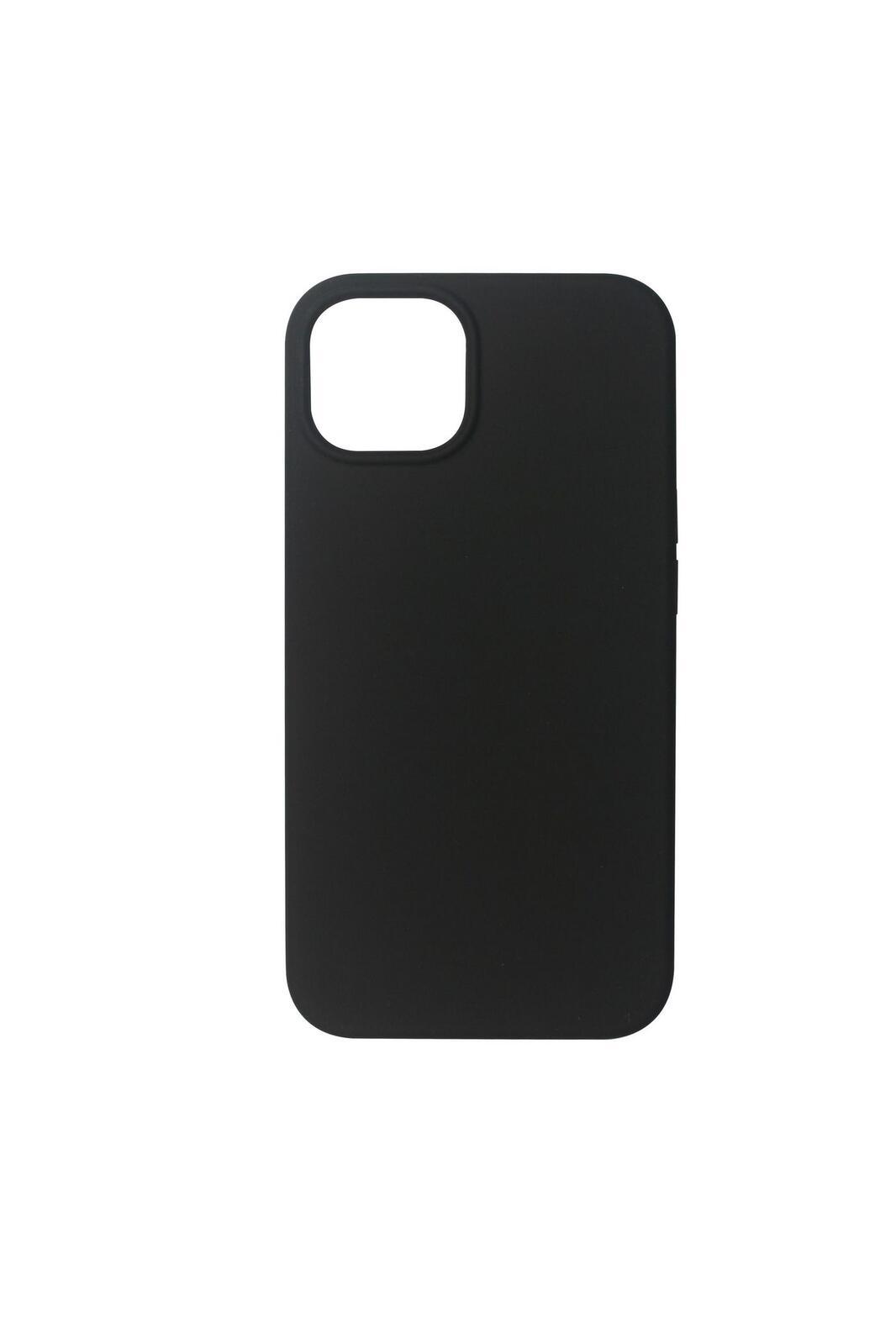 eSTUFF Magnetic Silicone Cover for iPhone 13 custodia per cellulare 15,5 cm [6.1] Nero (DUBLIN iPhone 13 Magnetic - Silicone ca