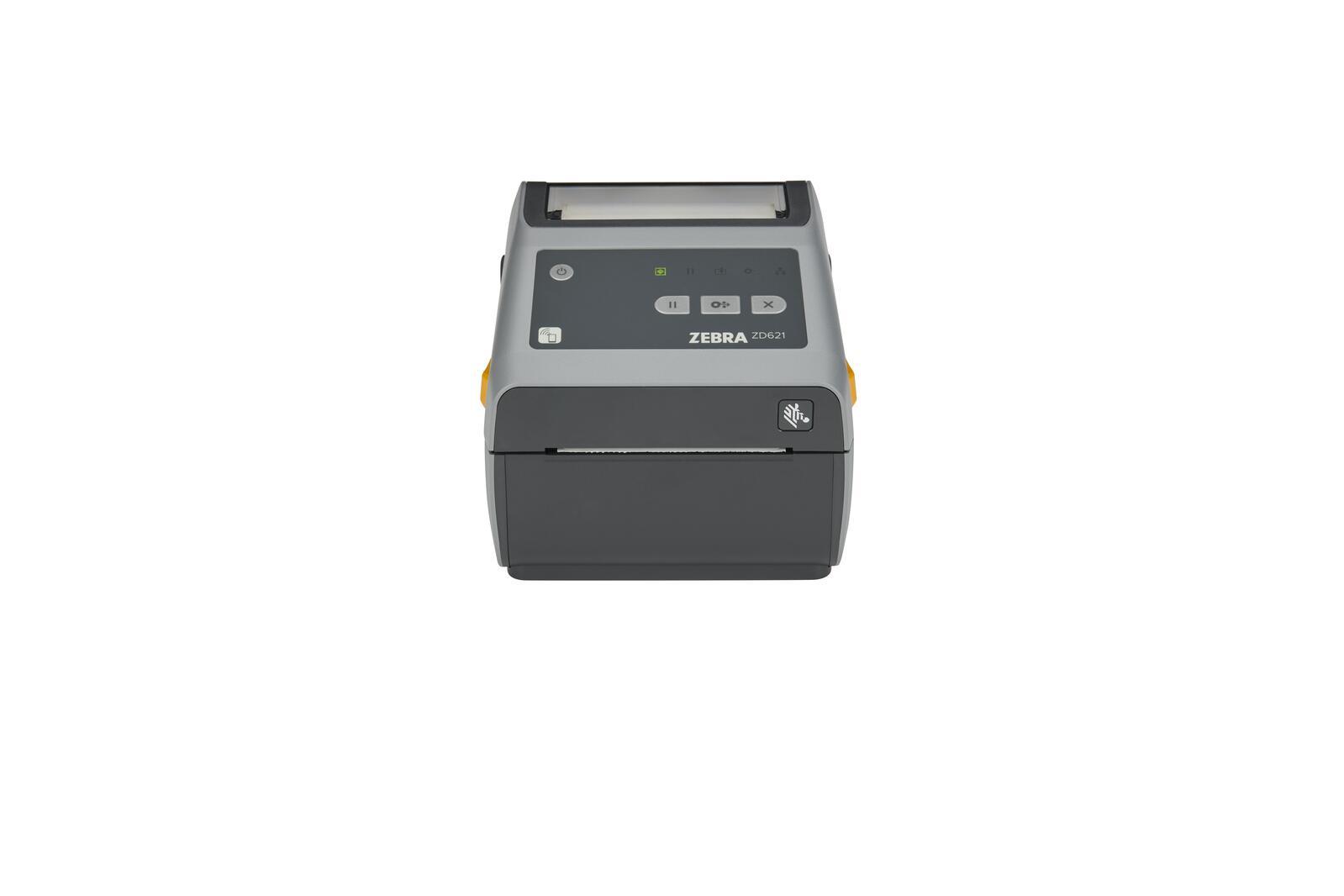 Stampanti per etichette desktop zebra ZD621 (moda termica, 203 dpi, Ethernet, seriale, font svizzero, host USB, USB)