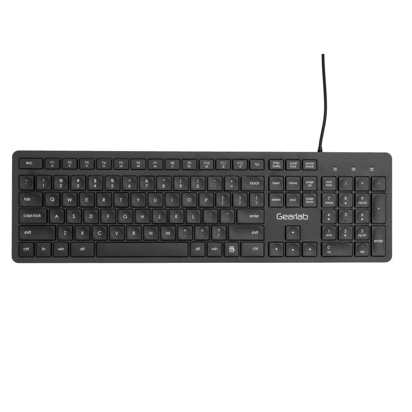 eSTUFF GLB211202 tastiera Ufficio USB QWERTY US International Nero (G220 USB Keyboard - US/International - Warranty: 24M)