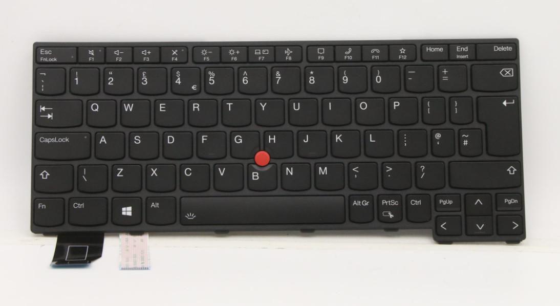 Lenovo 5N21A21758 ricambio per laptop Tastiera (FRU CS21 CM KBD Shrunk Top BL - [Chicony] UK English - Warranty: 3M)