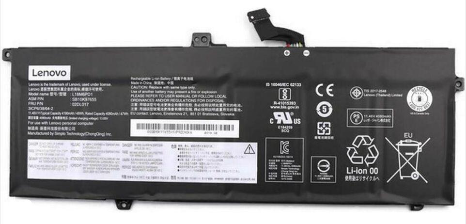 BATTERY Internal, 6c, 48Wh, - LiIon, SMP - Warranty: 3M