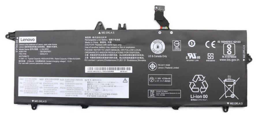 BATTERY Internal, 3c, 57Wh, - LiIon, SMP - Warranty: 3M