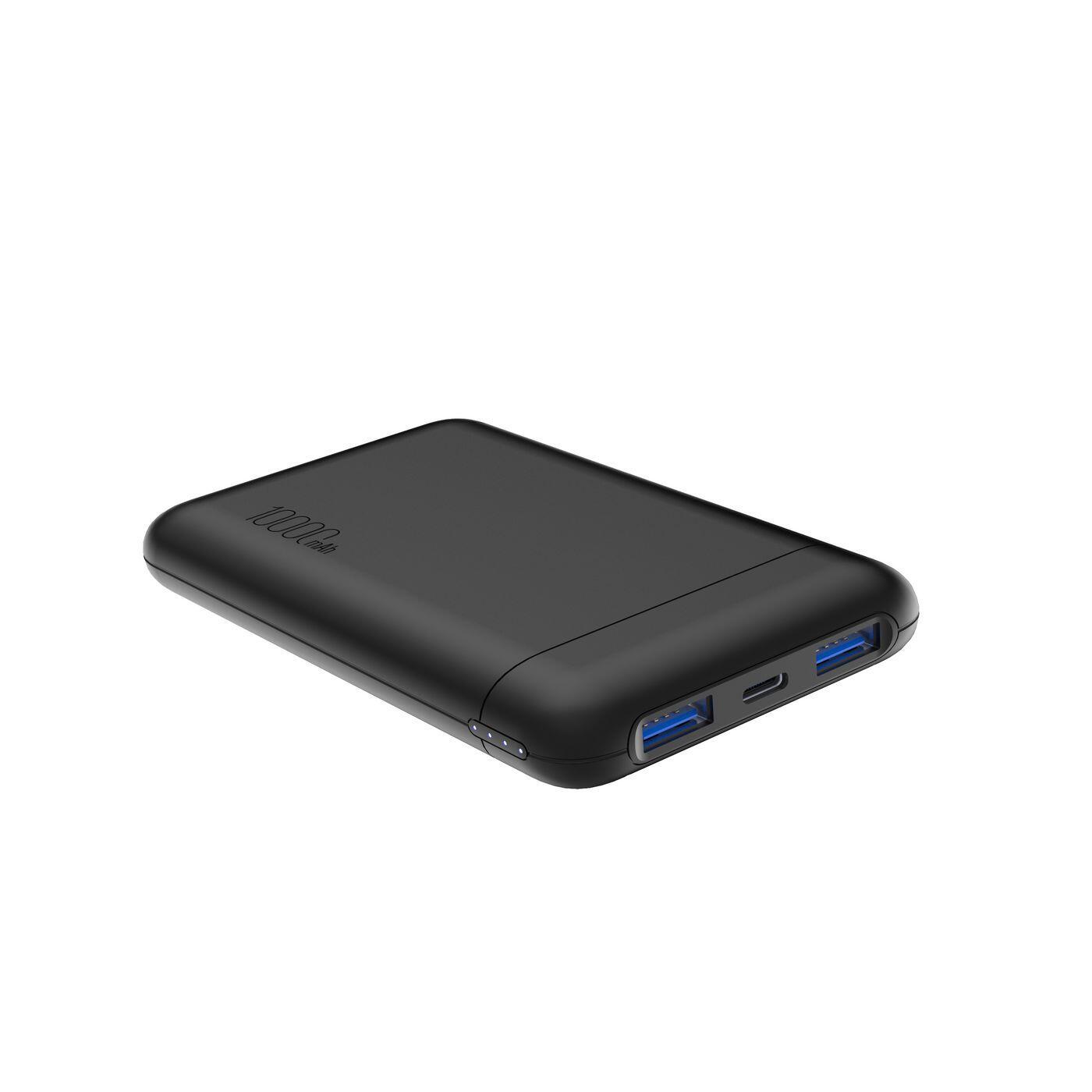 eSTUFF ES641031 batteria portatile Polimeri di litio [LiPo] 10000 mAh Nero (Power Bank 10.000 mAh PD20W - Warranty: 24M)