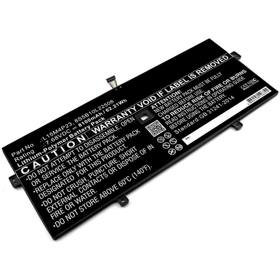 CoreParts MBXLE-BA0322 ricambio per laptop Batteria (Laptop Battery for Lenovo - 75.26Wh Li-Polymer 7.68V - 9800mAh Black 75.26