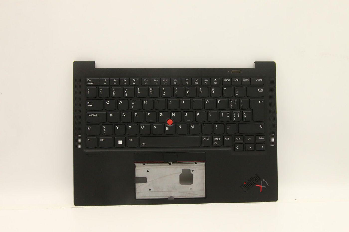 Lenovo X1 Carbon 2021 G9 Keyboard WW CH. KEYBOARD: Swiss. WARRANTY: 1YM