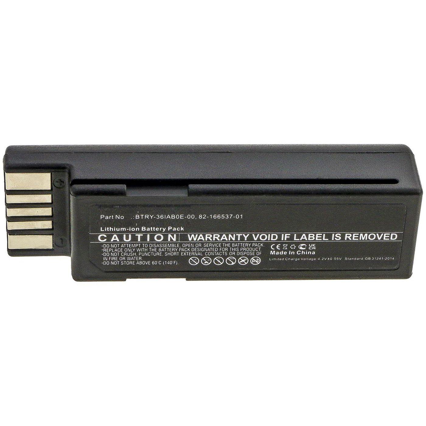 CoreParts MBXPOS-BA0515 ricambio per laptop Batteria (Battery 8.14Wh Li-ion 3.7V - 2200mAh Black for Zebra - Barcode Scanner 8.