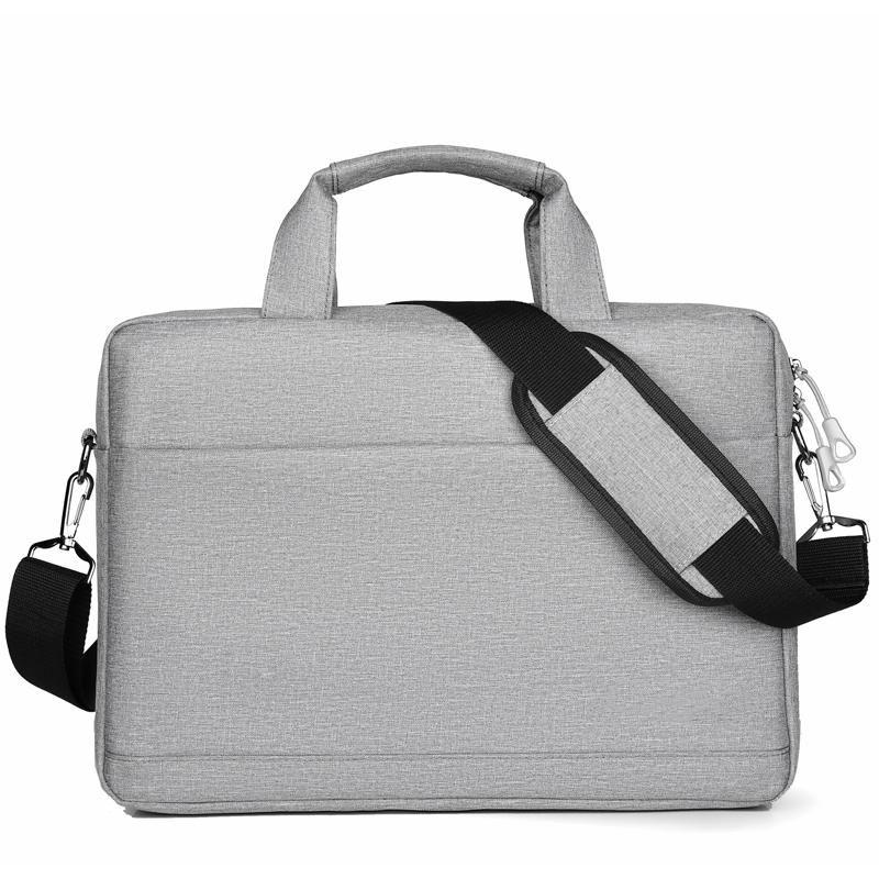 eSTUFF GLB201622 borsa per laptop 39,6 cm [15.6] Borsa con caricamento dall'alto Grigio (Baltimore 15.6" Toploader - bag Grey -