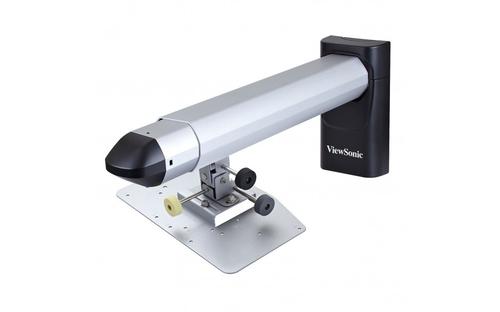 Viewsonic PJ-WMK-401 supporto per proiettore Parete Nero, Argento