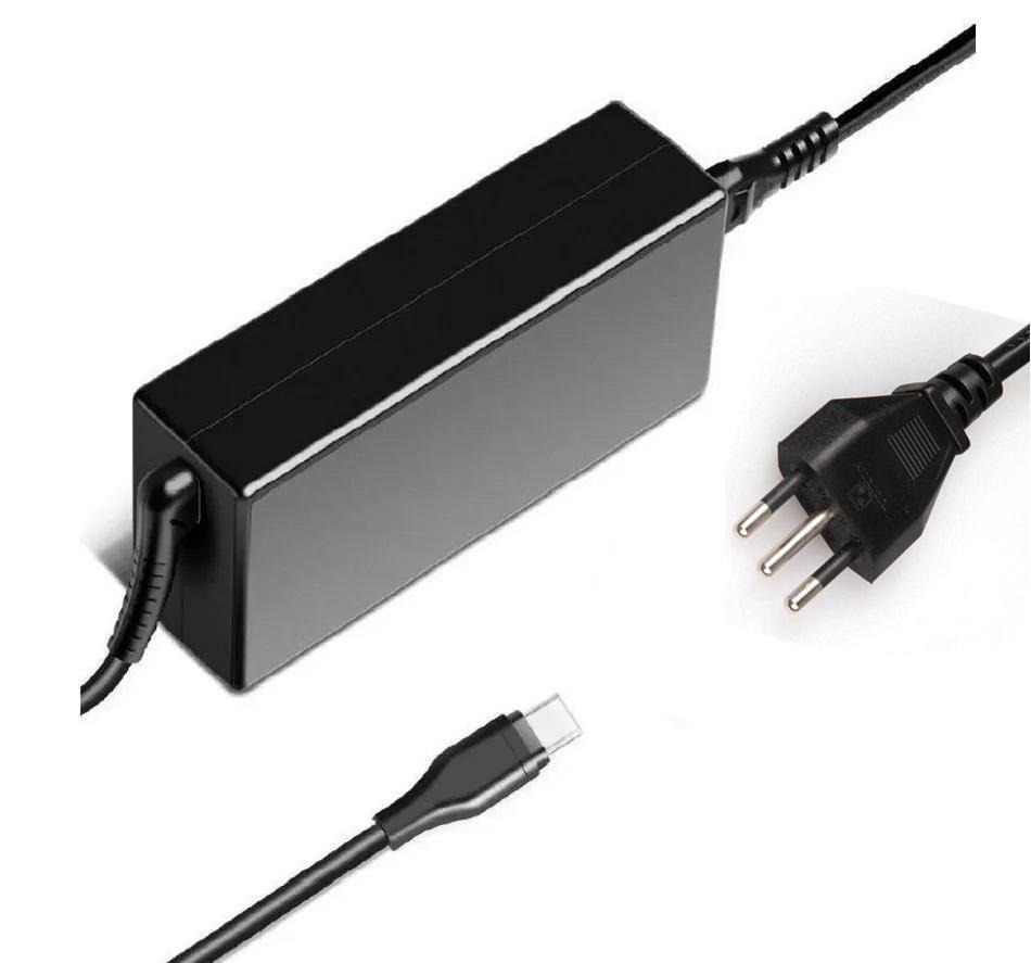 CoreParts MBXUSBC-AC0018 adattatore e invertitore Interno 65 W Nero (USB-C Power Adapter - USB-C Power Adapter 65W - 5-20V/3-3.