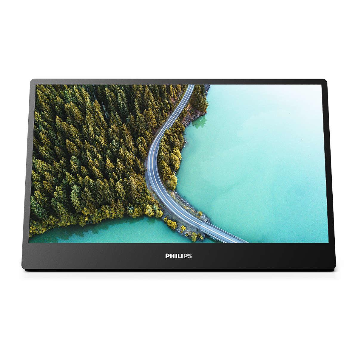 Philips 3000 series 16B1P3302/00 LED display 396 cm (15.6") 1920 x 1080 Pixel Full HD Nero