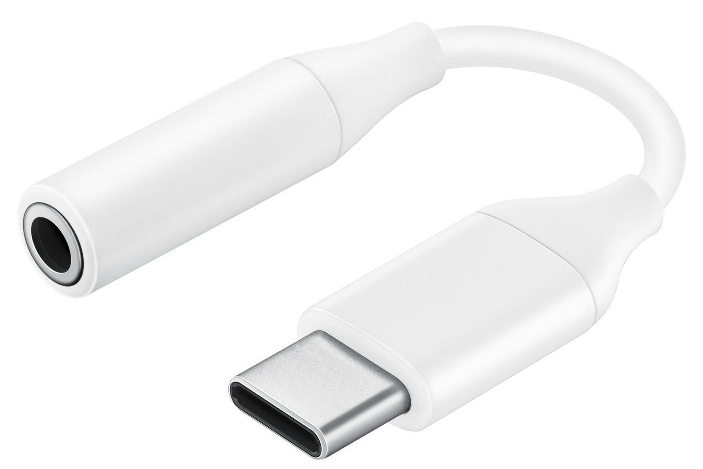 CoreParts MSPP75997 cavo di segnale Bianco (Conversion Cable 3.5 mm jack - to USB-C 3.5 mm jack to USB-C - Warranty: 12M)