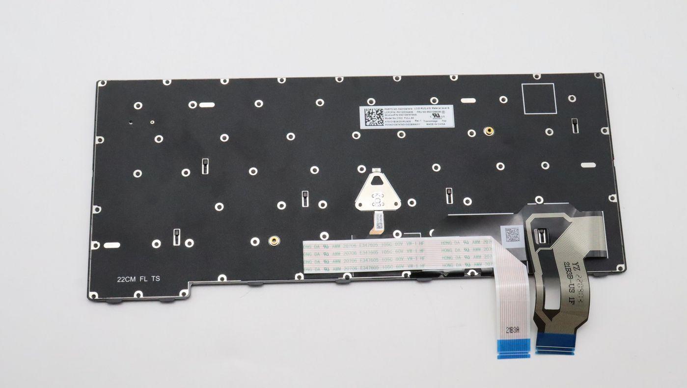 Lenovo 5N21D67970 ricambio per laptop Tastiera (NB_KYB CS22 FL - TOP,BK-BL,CHY,ENG - Warranty: 3M)