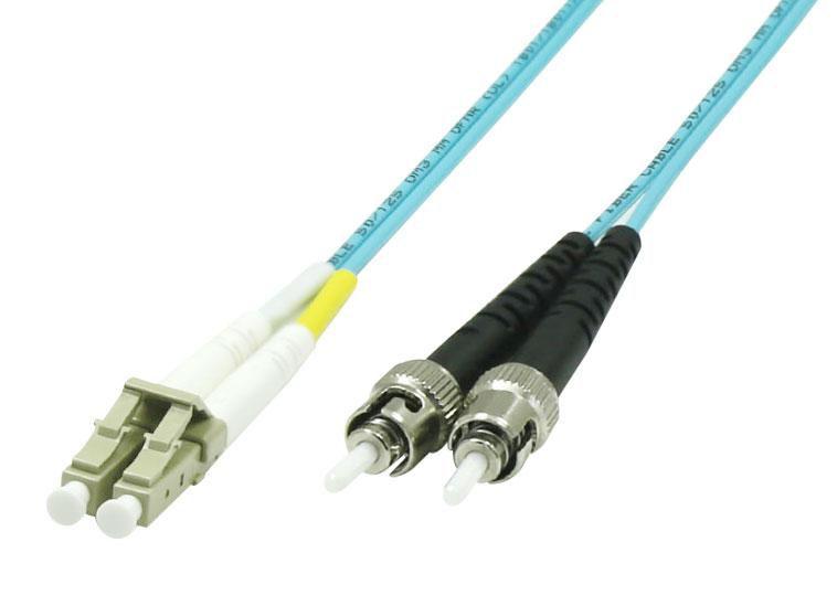 Microconnect FIB412015 cavo InfiniBand e in fibra ottica 15 m LC ST Blu (Fiber Patch Cable - - LC/UPC-ST/UPC 15m OM3 MM - Duple