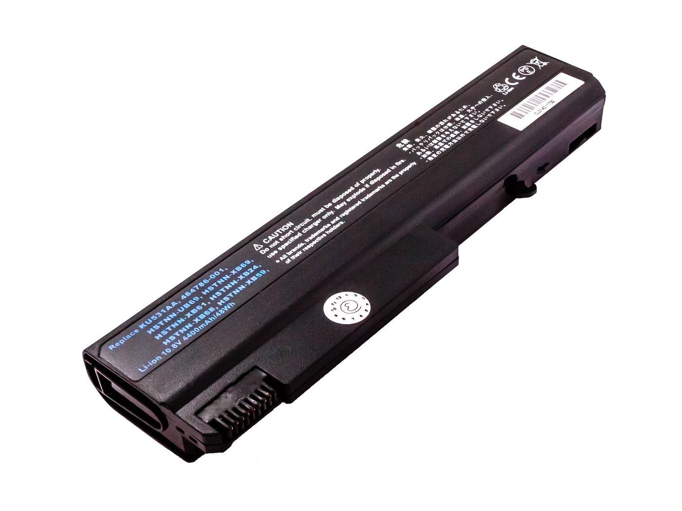 CoreParts MBI1942 ricambio per laptop Batteria (Laptop Battery for HP 48.84Wh - 6 Cell Li-ion 11.1V 4400mAh - Black 48.84Wh 6 C