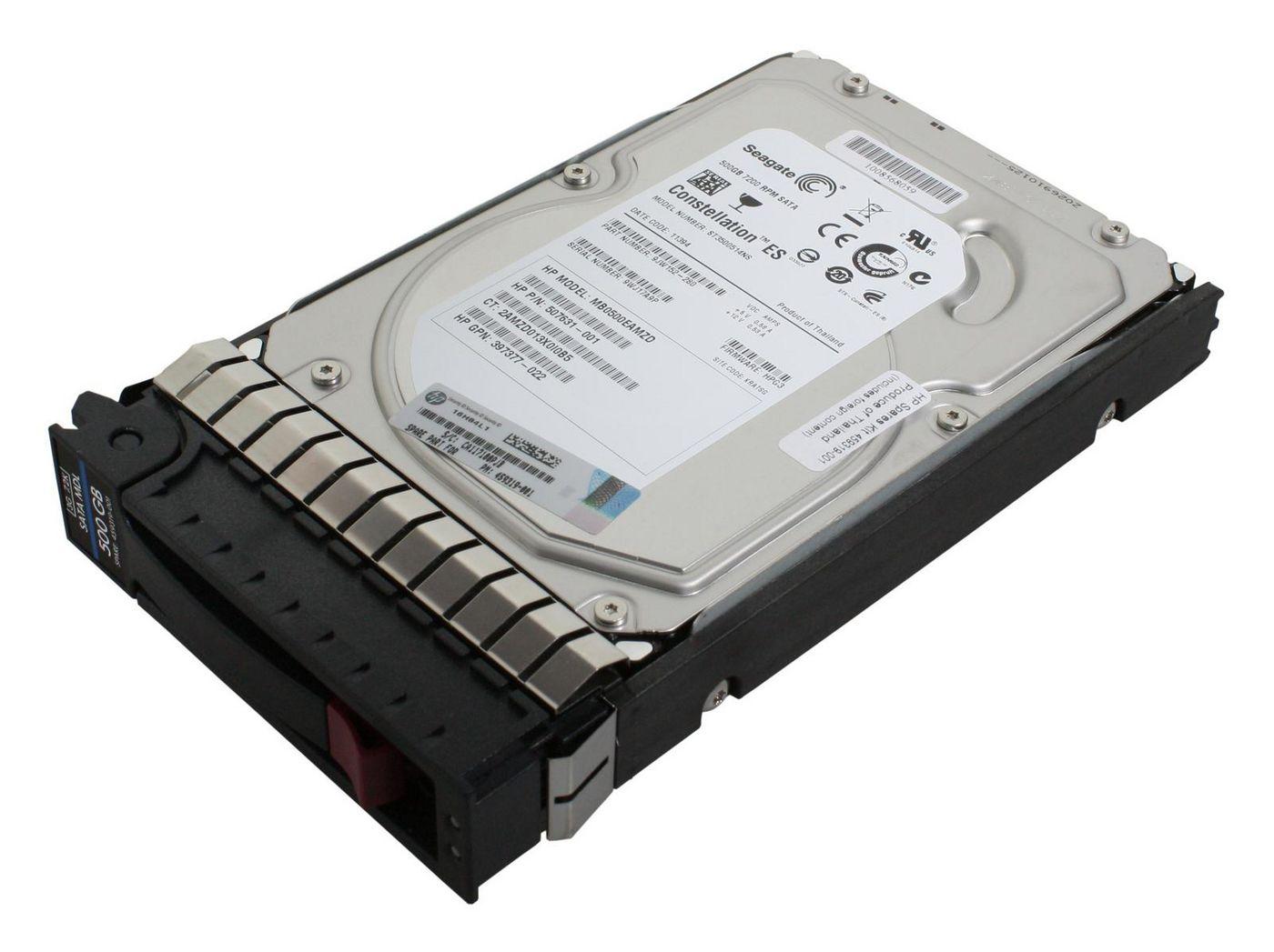 500 GB HotSwap SATA 7200rpm