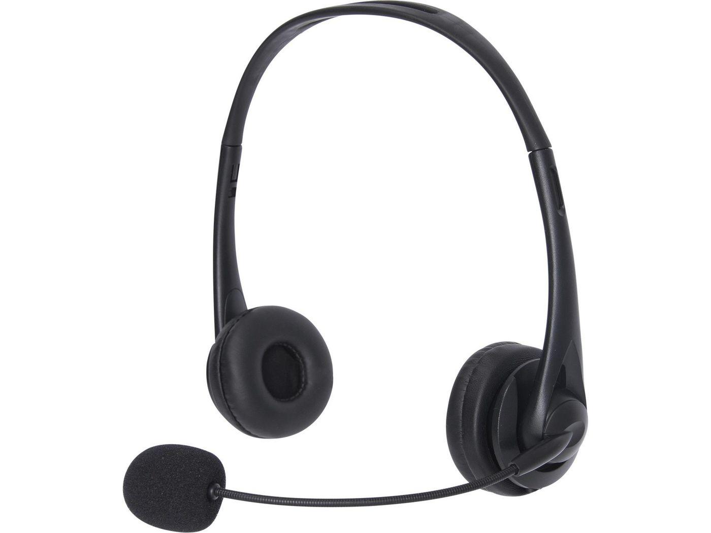 Sandberg USB Office Headset (USB Office Headset - USB Office Headset, Headset, - Head-band, Office/Call center, Black, Binaural