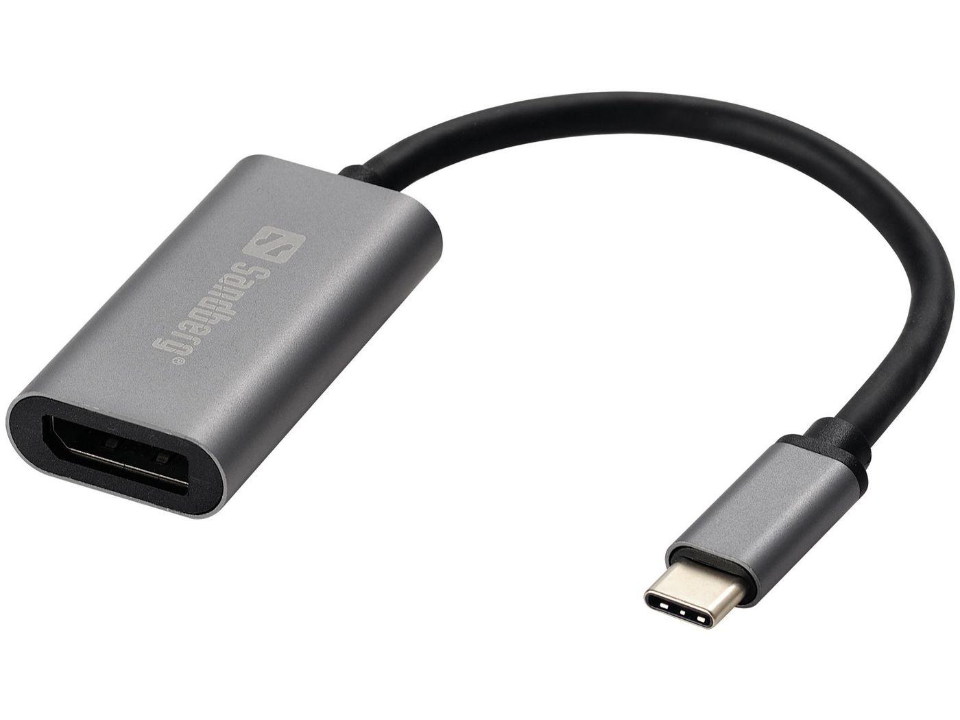 Sandberg USB-C to DisplayPort Link (USB-C to DisplayPort Link - USB-C to DisplayPort Link, - USB Type-C, DisplayPort, Male, Fem