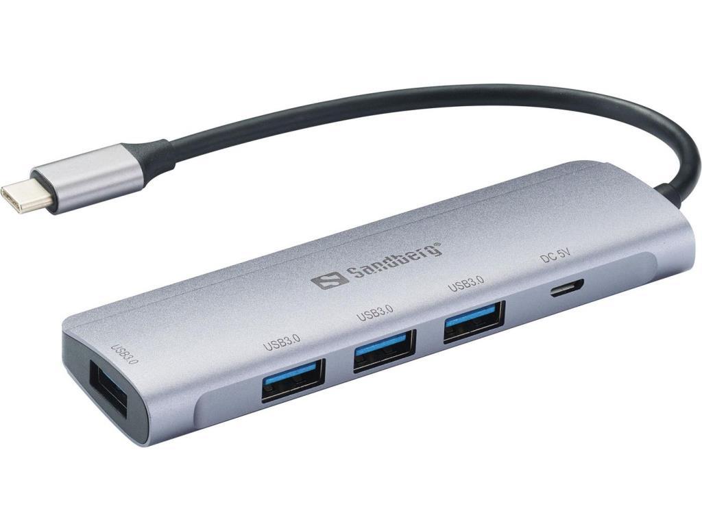 Hub USB type C - 4 x USB 3.0