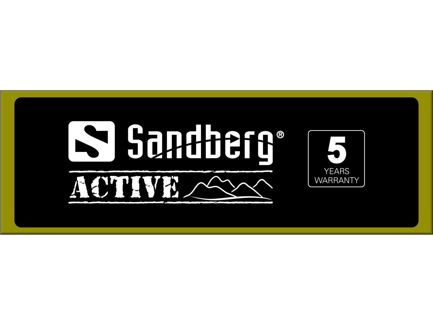 Sandberg Header for Alu Slatwall Active (Header for Alu Slatwall Active - Header for Alu Slatwall - Active, Black,Green,White -