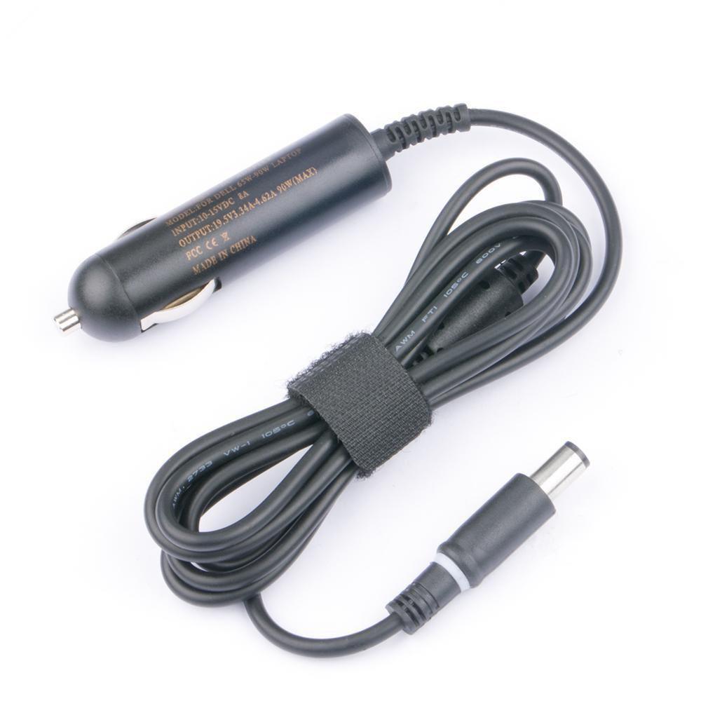 CoreParts MBC1063 adattatore e invertitore Auto 90 W Nero (Car Adapter 90W 19.5V 4.6A - Plug:7.4*5.0 90W 19.5V 4.6A - Plug:7.4*