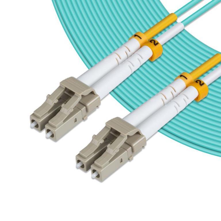 Cavo patch Fibra duplex Multimode 50/125 - 20mt LC/LC - OM3 - Azzurro